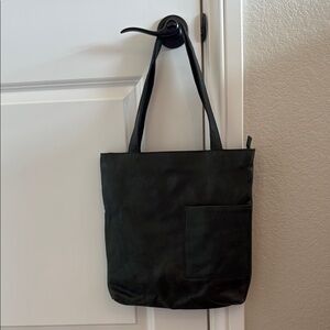 Latico Dark Green Leather Tote Bag